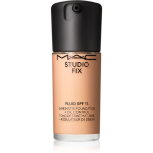 MAC Cosmetics Studio Fix Fluid SPF 15 24HR Matte Foundation + Oil Control mattító alapozó SPF 15 árnyalat C3.5 30 ml-Ár