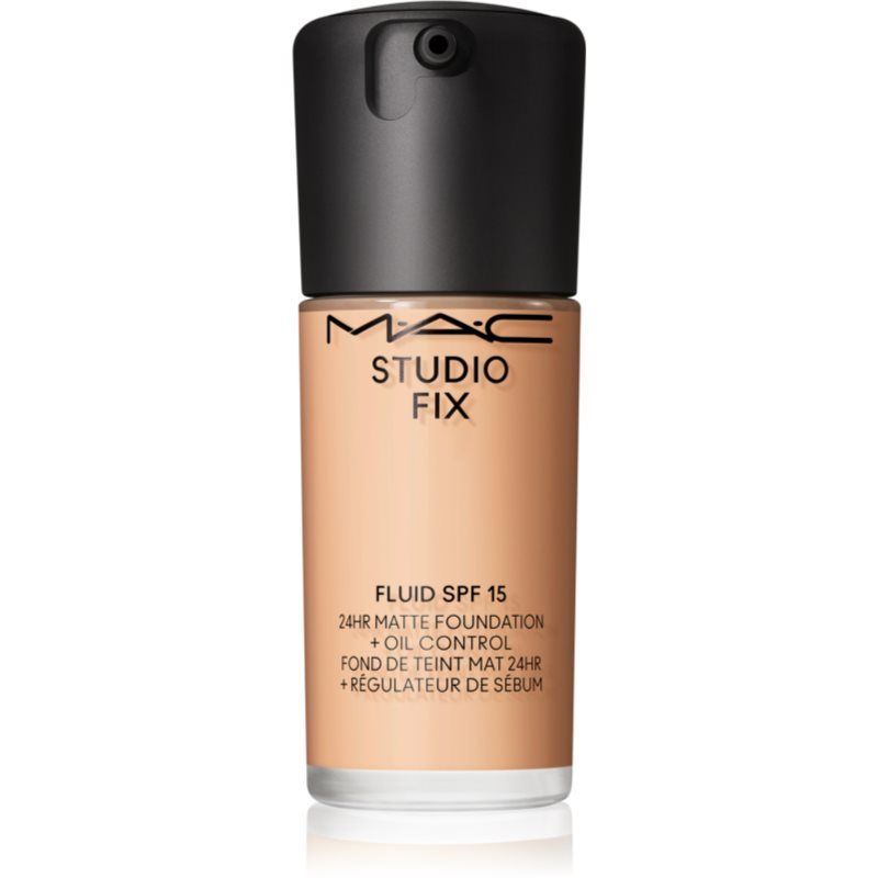 MAC Cosmetics Studio Fix Fluid SPF 15 24HR Matte Foundation + Oil Control mattító alapozó SPF 15 árnyalat C4 30 ml-Ár