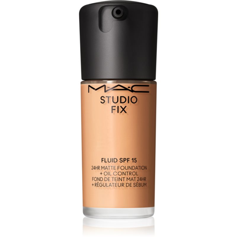 MAC Cosmetics Studio Fix Fluid SPF 15 24HR Matte Foundation + Oil Control mattító alapozó SPF 15 árnyalat C4.5 30 ml-Ár