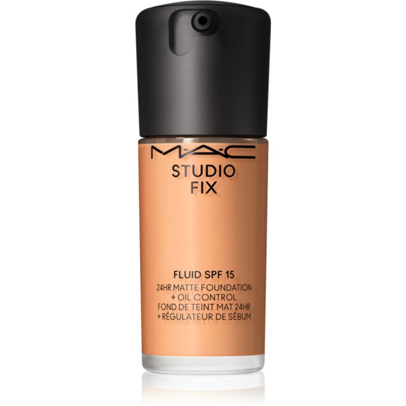 MAC Cosmetics Studio Fix Fluid SPF 15 24HR Matte Foundation + Oil Control mattító alapozó SPF 15 árnyalat C5 30 ml-Ár