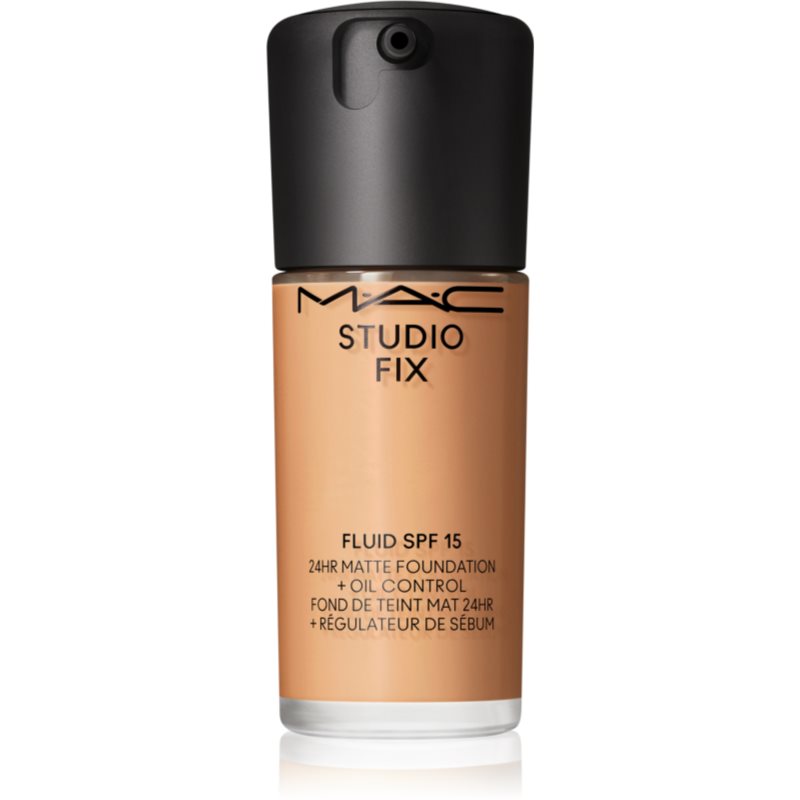 MAC Cosmetics Studio Fix Fluid SPF 15 24HR Matte Foundation + Oil Control mattító alapozó SPF 15 árnyalat NC37 30 ml-Ár