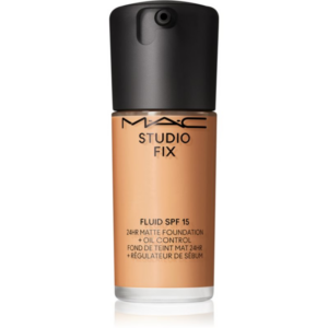 MAC Cosmetics Studio Fix Fluid SPF 15 24HR Matte Foundation + Oil Control mattító alapozó SPF 15 árnyalat NC40 30 ml-Ár