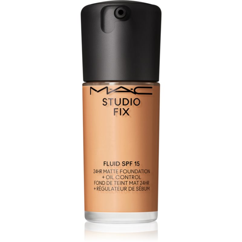 MAC Cosmetics Studio Fix Fluid SPF 15 24HR Matte Foundation + Oil Control mattító alapozó SPF 15 árnyalat NC40 30 ml-Ár