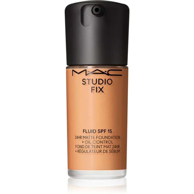MAC Cosmetics Studio Fix Fluid SPF 15 24HR Matte Foundation + Oil Control mattító alapozó SPF 15 árnyalat NC43.5 30 ml-Ár