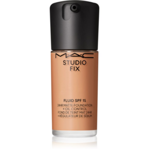 MAC Cosmetics Studio Fix Fluid SPF 15 24HR Matte Foundation + Oil Control mattító alapozó SPF 15 árnyalat NC44 30 ml-Ár