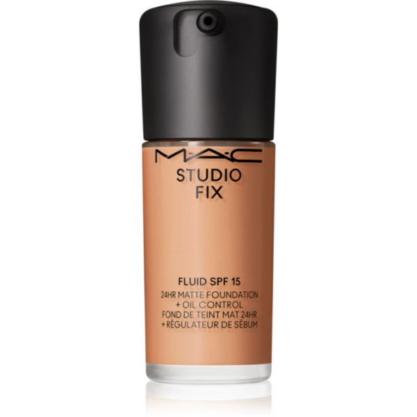 MAC Cosmetics Studio Fix Fluid SPF 15 24HR Matte Foundation + Oil Control mattító alapozó SPF 15 árnyalat NC44 30 ml-Ár