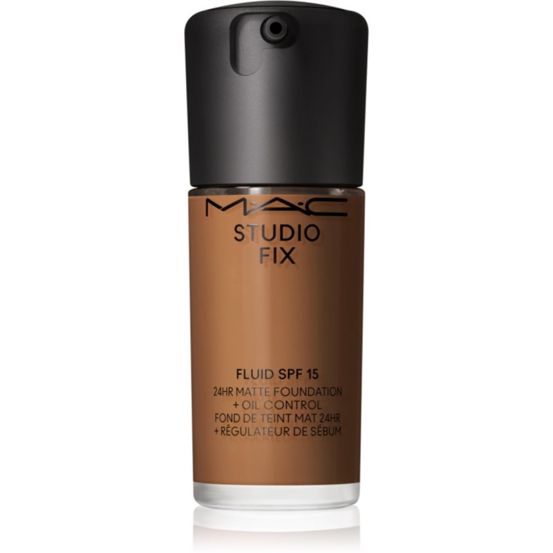 MAC Cosmetics Studio Fix Fluid SPF 15 24HR Matte Foundation + Oil Control mattító alapozó SPF 15 árnyalat NC60 30 ml-Ár