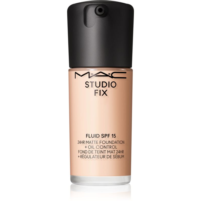 MAC Cosmetics Studio Fix Fluid SPF 15 24HR Matte Foundation + Oil Control mattító alapozó SPF 15 árnyalat NW10 30 ml-Ár