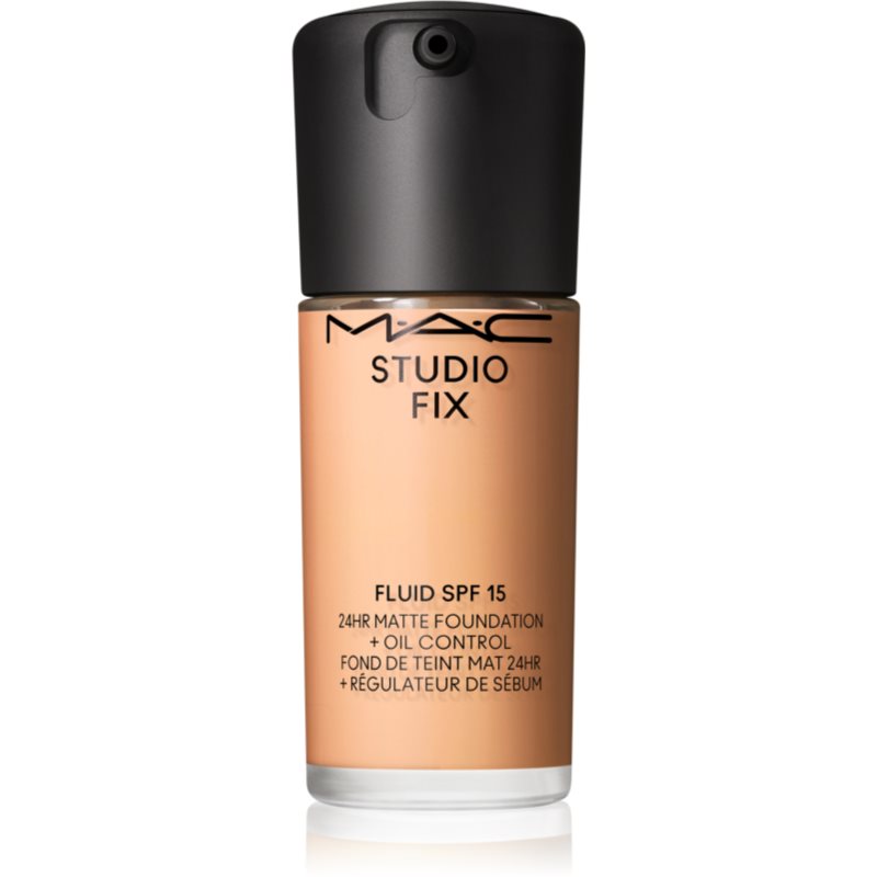 MAC Cosmetics Studio Fix Fluid SPF 15 24HR Matte Foundation + Oil Control mattító alapozó SPF 15 árnyalat NW15 30 ml-Ár