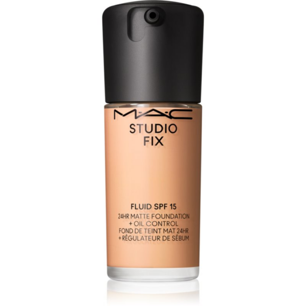 MAC Cosmetics Studio Fix Fluid SPF 15 24HR Matte Foundation + Oil Control mattító alapozó SPF 15 árnyalat NW20 30 ml-Ár