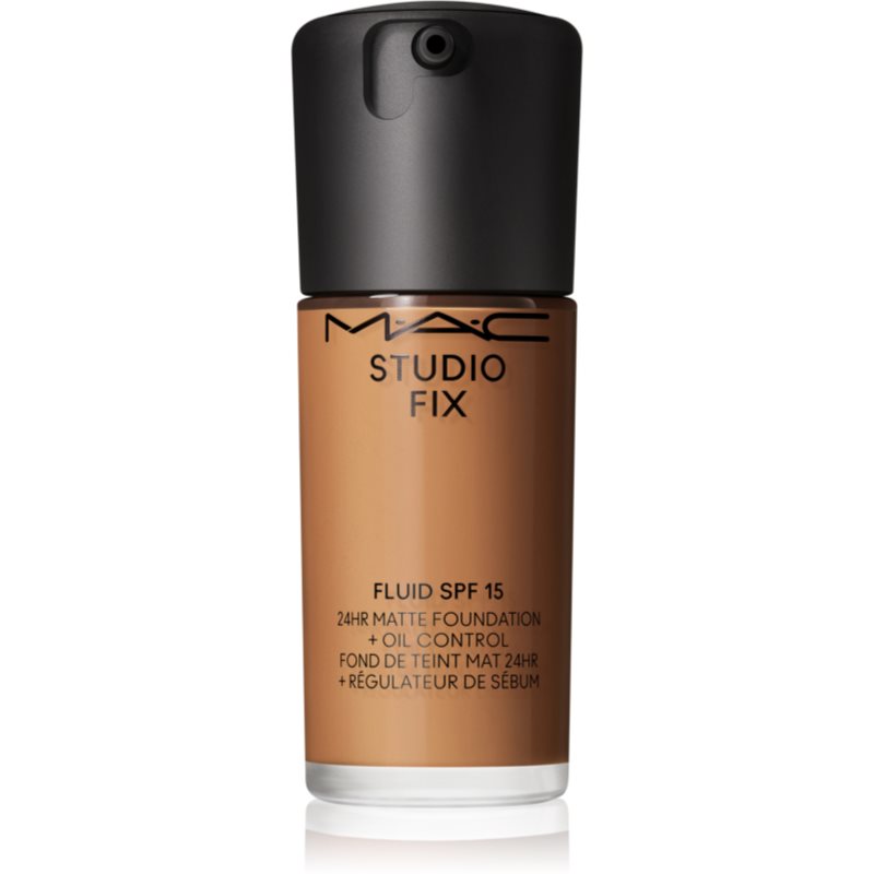 MAC Cosmetics Studio Fix Fluid SPF 15 24HR Matte Foundation + Oil Control mattító alapozó SPF 15 árnyalat NW40 30 ml-Ár