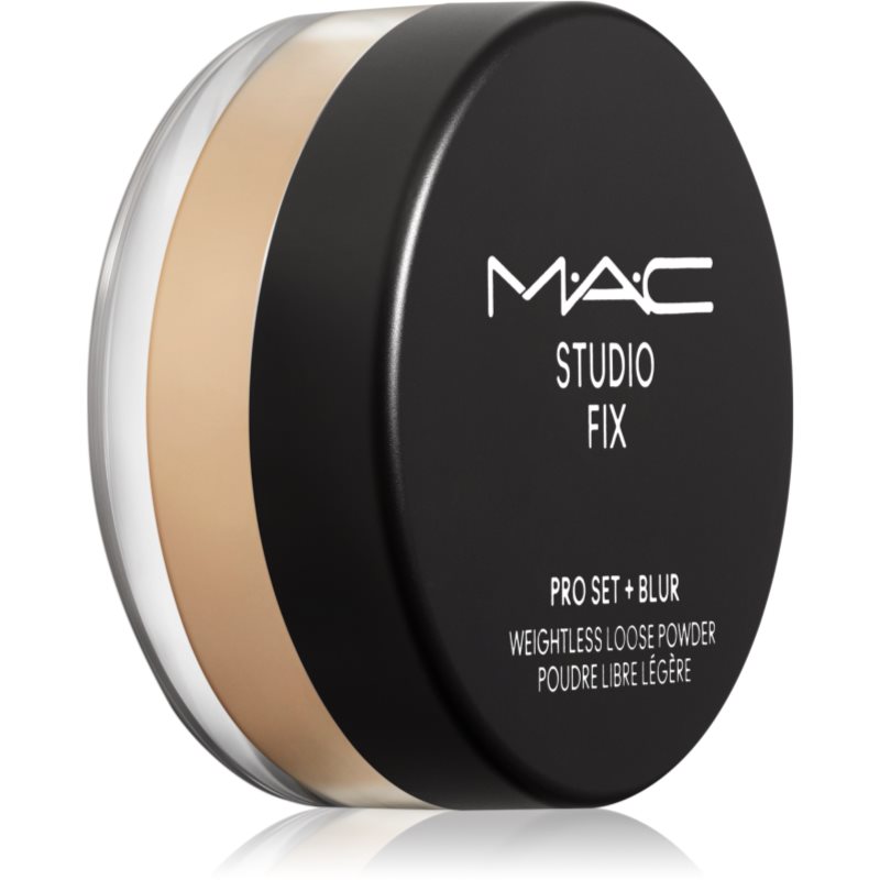 MAC Cosmetics Studio Fix Pro Set + Blur Weightless Loose Powder mattító fixáló púder árnyalat Medium 6
