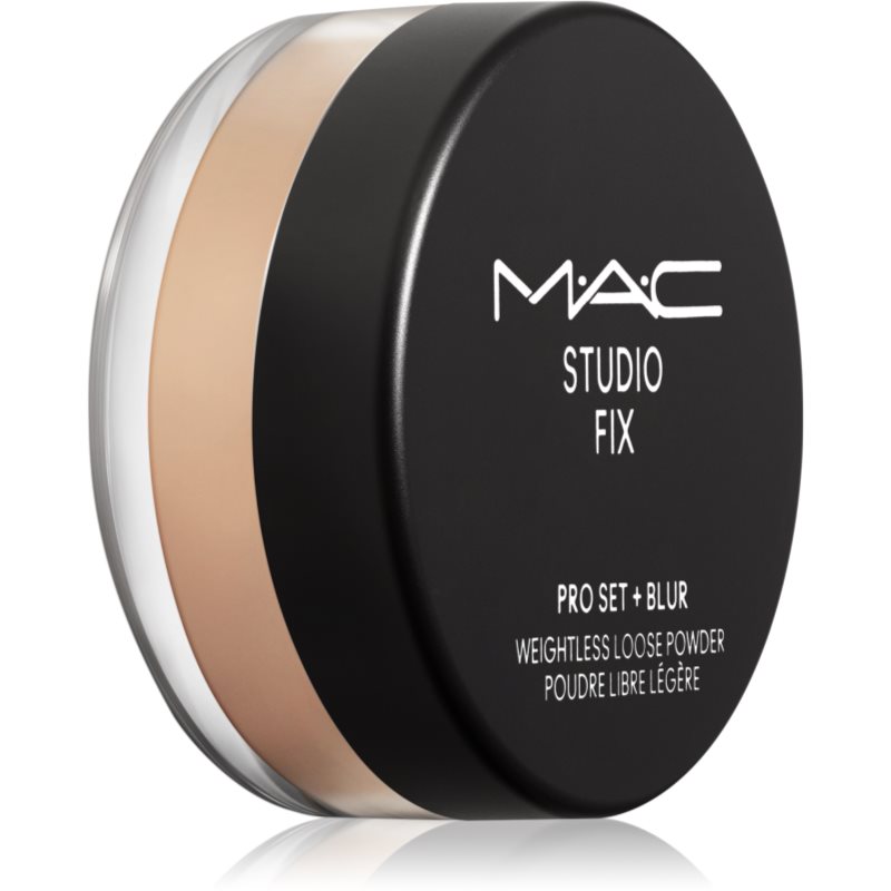 MAC Cosmetics Studio Fix Pro Set + Blur Weightless Loose Powder mattító fixáló púder árnyalat Medium Deep 6