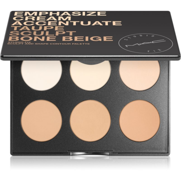 MAC Cosmetics Studio Fix Sculpt and Shape Contour Palette Púderes highlight és kontúr paletta Light / Medium 14