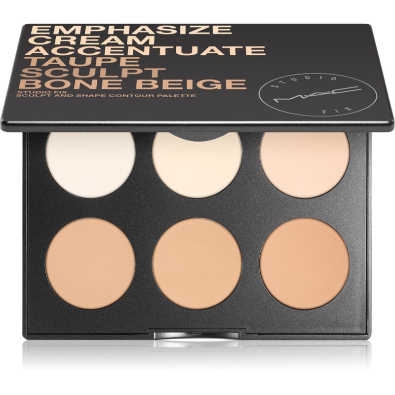 MAC Cosmetics Studio Fix Sculpt and Shape Contour Palette Púderes highlight és kontúr paletta Light / Medium 14