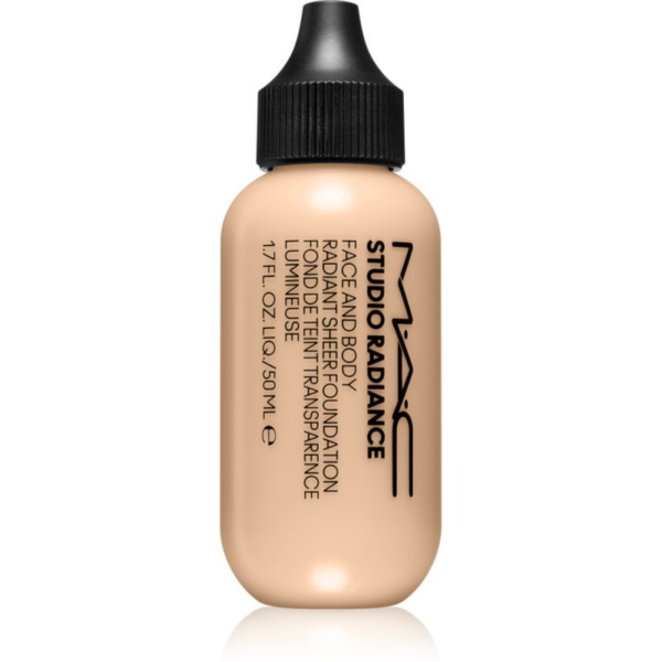 MAC Cosmetics Studio Radiance Face and Body Radiant Sheer Foundation könnyű alapozó arcra és testre árnyalat C0 50 ml-Ár