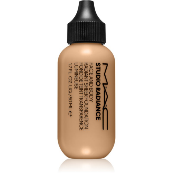MAC Cosmetics Studio Radiance Face and Body Radiant Sheer Foundation könnyű alapozó arcra és testre árnyalat C2 50 ml-Ár