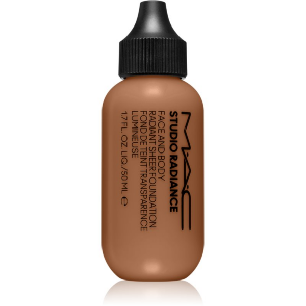 MAC Cosmetics Studio Radiance Face and Body Radiant Sheer Foundation könnyű alapozó arcra és testre árnyalat C6 50 ml-Ár