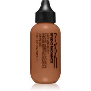 MAC Cosmetics Studio Radiance Face and Body Radiant Sheer Foundation könnyű alapozó arcra és testre árnyalat C7 50 ml-Ár