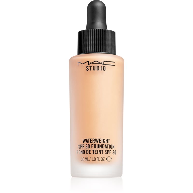 MAC Cosmetics Studio Waterweight SPF 30 Foundation könnyű hidratáló alapozó SPF 30 árnyalat NC 30 30 ml-Ár