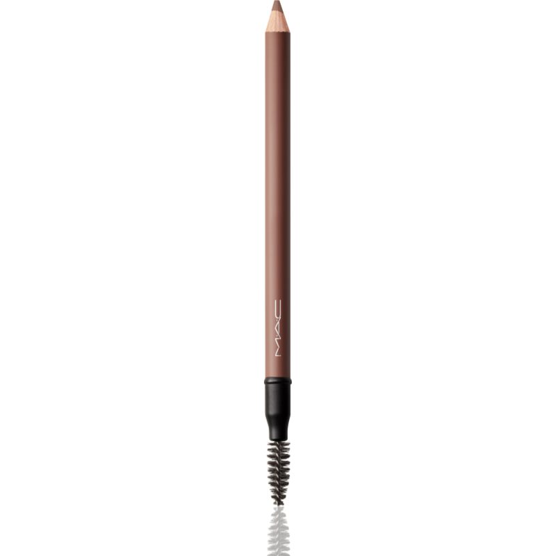 MAC Cosmetics Veluxe Brow Liner szemöldök ceruza kefével árnyalat Deep Brunette 1