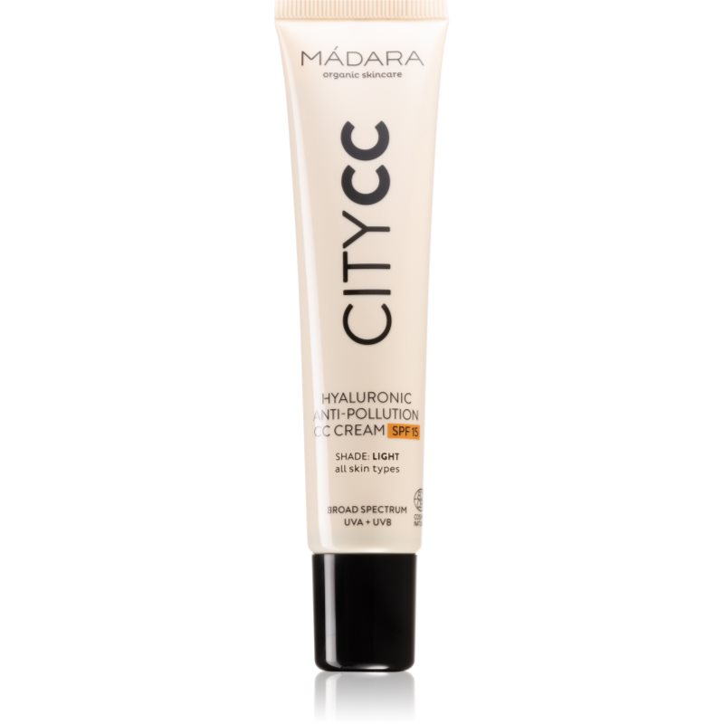 MÁDARA City CC CC krém az egyenletes bőrszínért SPF 15 árnyalat Light 40 ml-Ár