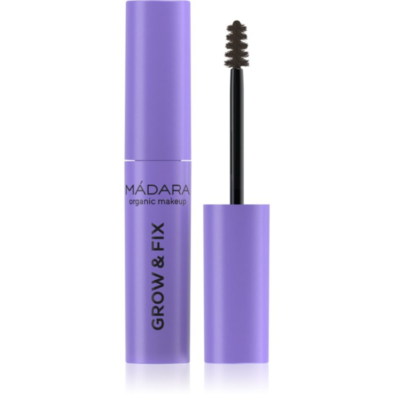 MÁDARA Grow & Fix színező gél szemöldökre árnyalat Ash Brown 4
