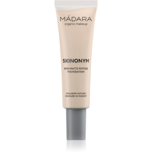 MÁDARA Skinonym Semi-Matte Peptide tartós alapozó peptidekkel árnyalat #15 Stone 30 ml-Ár