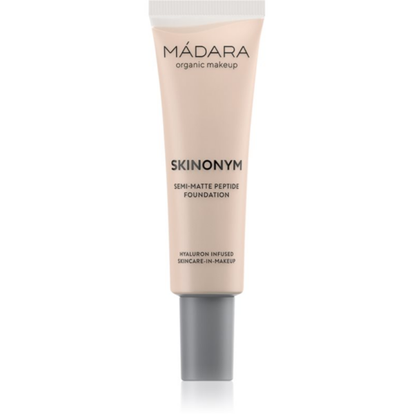 MÁDARA Skinonym Semi-Matte Peptide tartós alapozó peptidekkel árnyalat #25 Linen 30 ml-Ár
