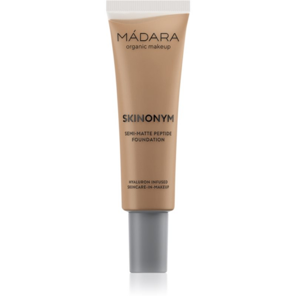 MÁDARA Skinonym Semi-Matte Peptide tartós alapozó peptidekkel árnyalat #60 Olive 30 ml-Ár