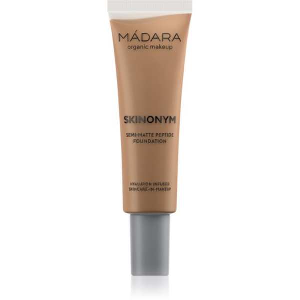 MÁDARA Skinonym Semi-Matte Peptide tartós alapozó peptidekkel árnyalat #70 Caramel 30 ml-Ár