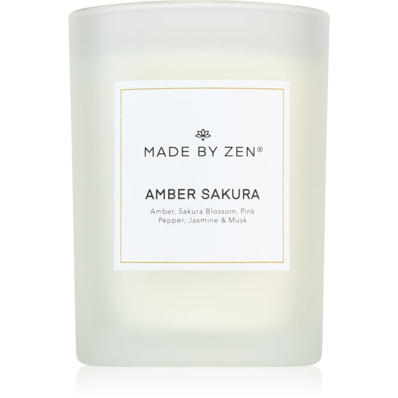 MADE BY ZEN Amber Sakura illatgyertya 250 g