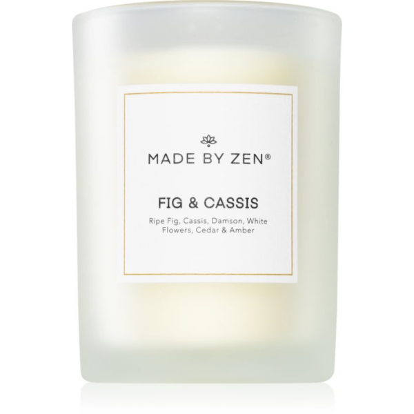 MADE BY ZEN Fig & Cassis illatgyertya 250 g