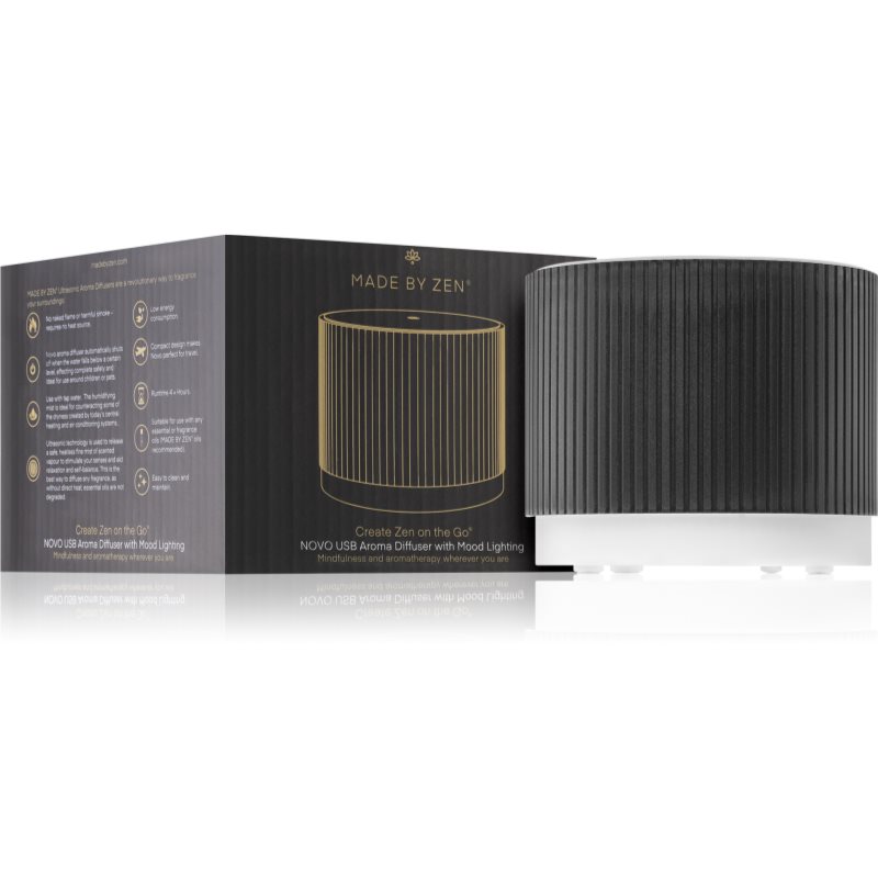 MADE BY ZEN Novo ultrahangos aroma diffúzor és párásító Taupe 1 db