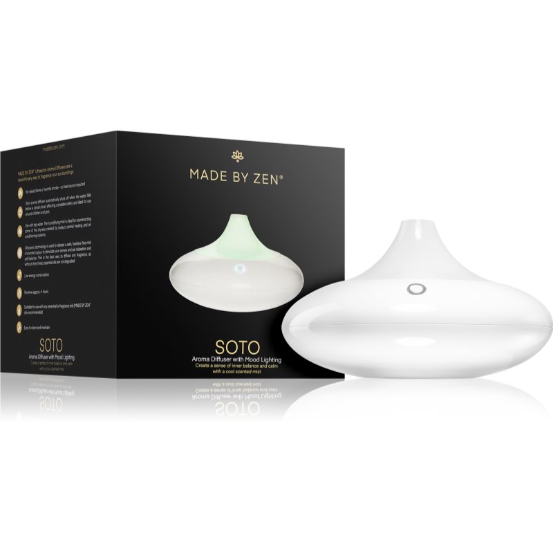 MADE BY ZEN Soto ultrahangos aroma diffúzor és párásító 1 db