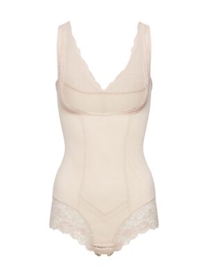 MAGIC Bodyfashion Alakformáló body 'Control Body'  bézs / fehér