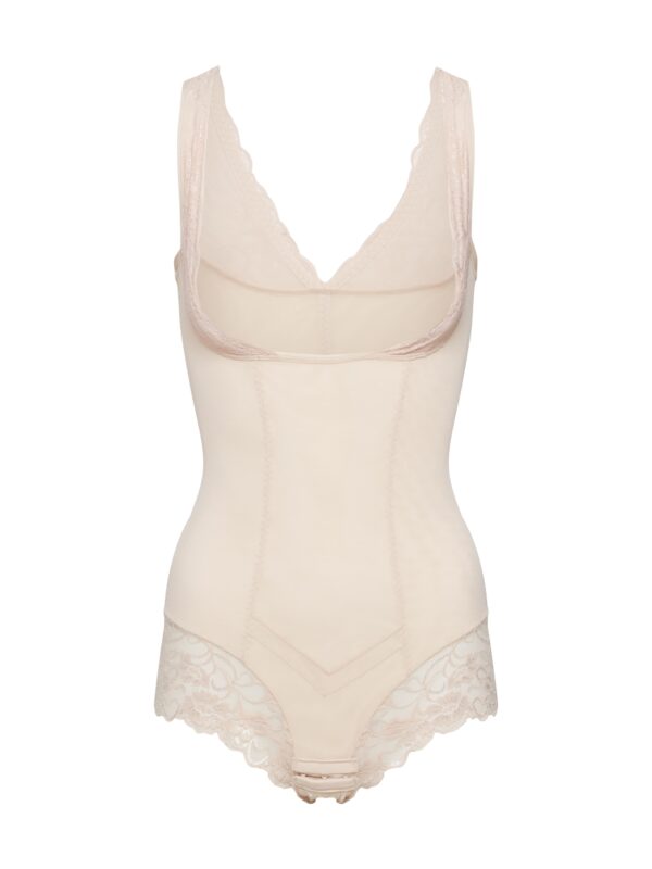 MAGIC Bodyfashion Alakformáló body 'Control Body'  bézs / fehér