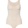 MAGIC Bodyfashion Alakformáló body  bézs / fehér