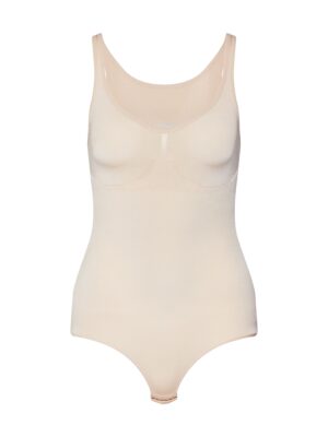 MAGIC Bodyfashion Alakformáló body  bézs / fehér