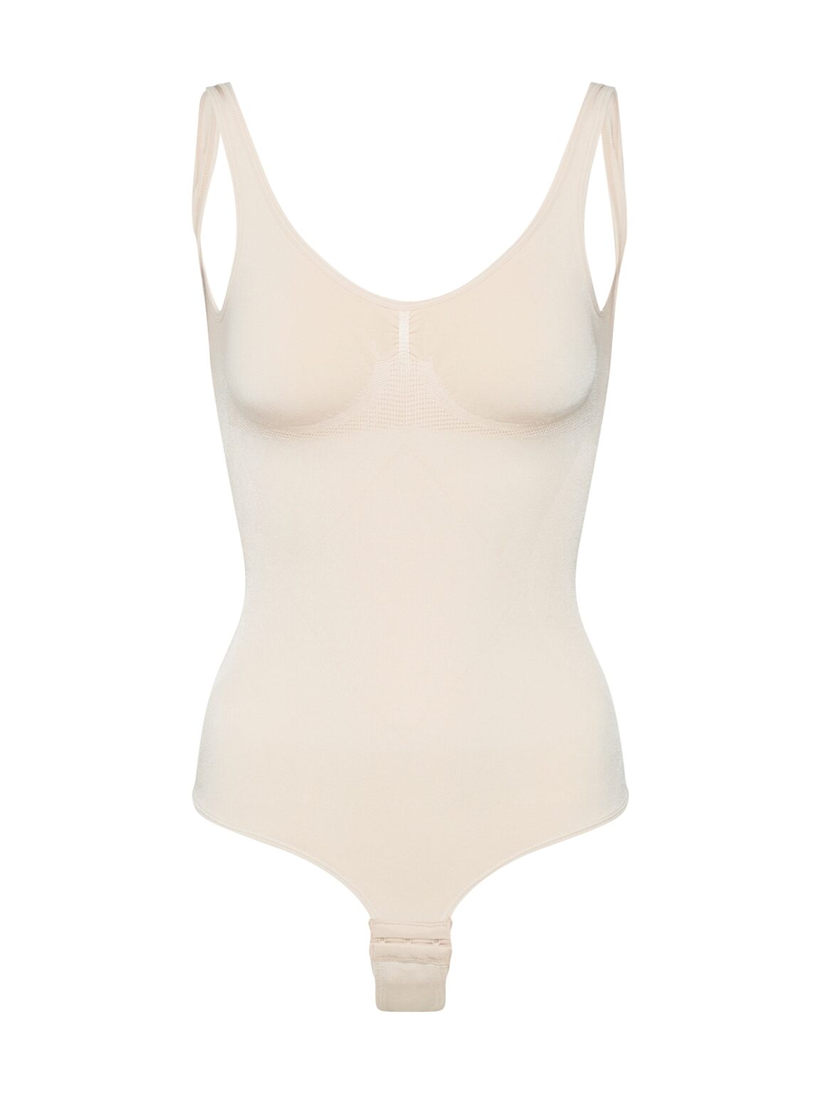 MAGIC Bodyfashion Alakformáló body  bézs / fehér