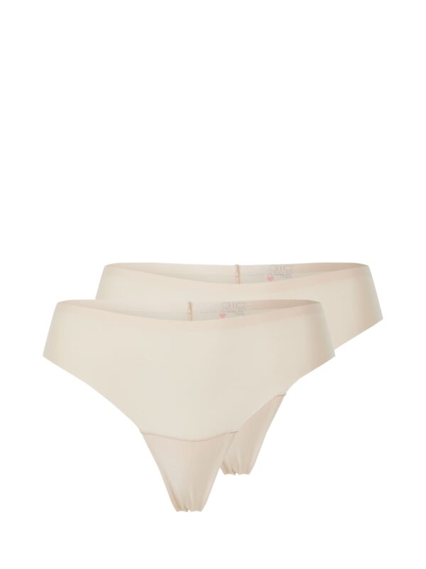 MAGIC Bodyfashion String bugyik 'Dream Invisibles Thong'  krém