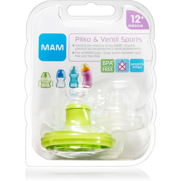 MAM Baby Bottles Spout & Valve Sports szett gyermekeknek 12m+ 1 db-Ár