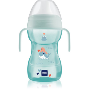 MAM Fun to Drink Cup gyakorlóbögre Green 270 ml-Ár