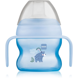 MAM Starter Cup gyakorlóbögre fogantyúval Blue 150 ml-Ár
