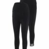 MAMALICIOUS Leggings 'MLELIANA'  fekete-hu
