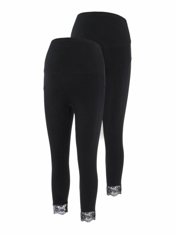 MAMALICIOUS Leggings 'MLELIANA'  fekete-hu