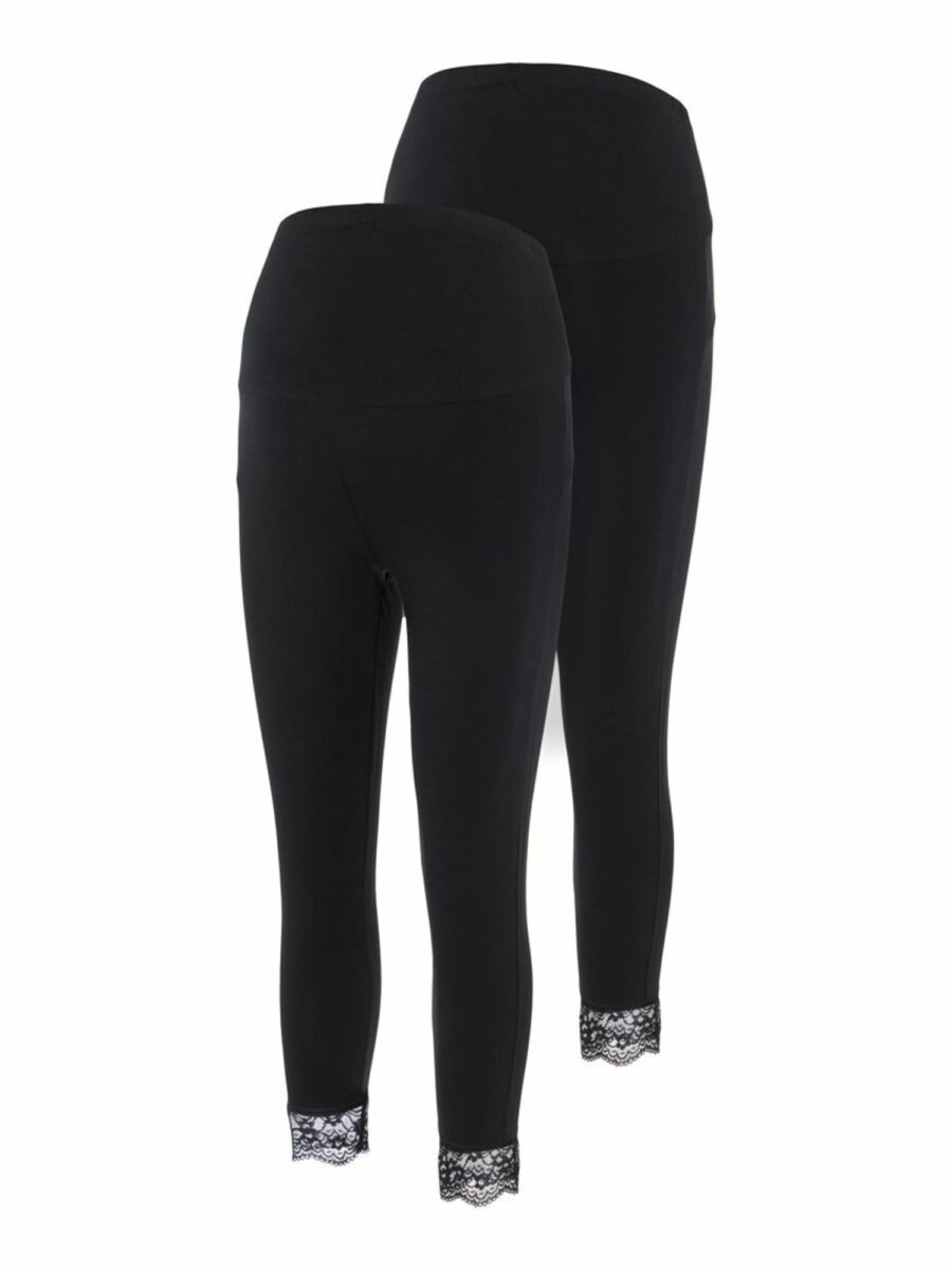 MAMALICIOUS Leggings 'MLELIANA'  fekete-hu