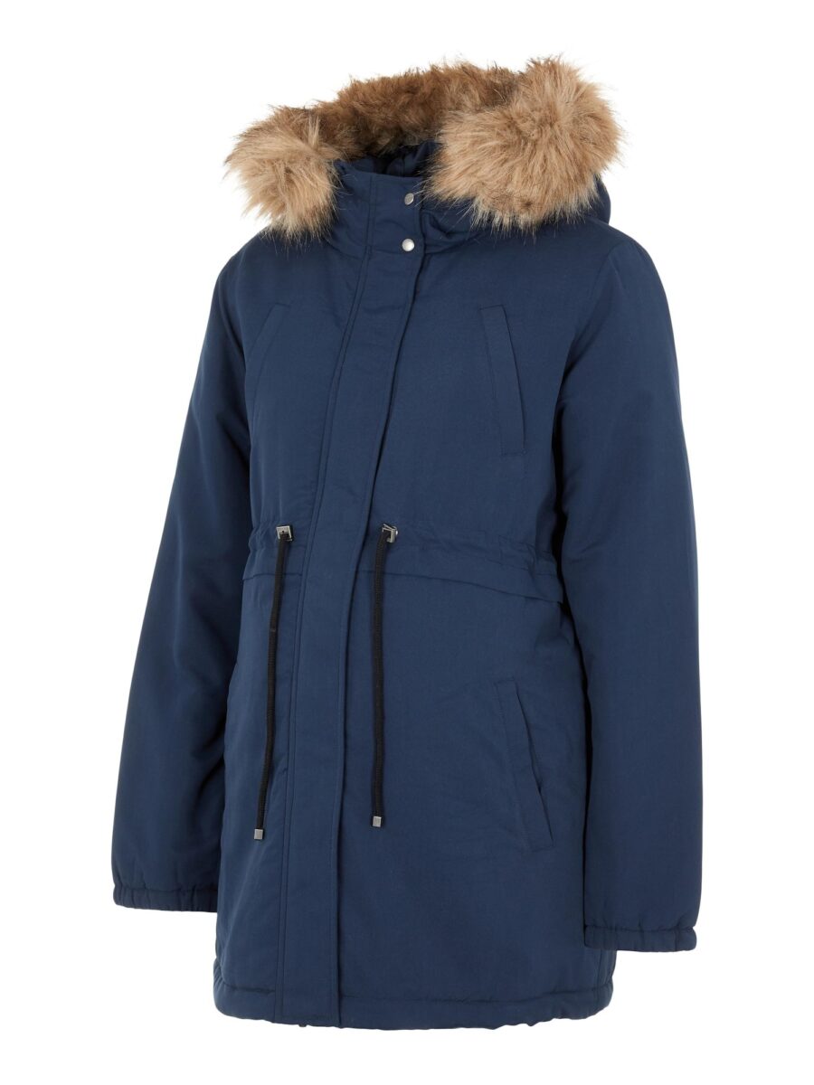 MAMALICIOUS Téli parka 'Jessa'  kék-hu