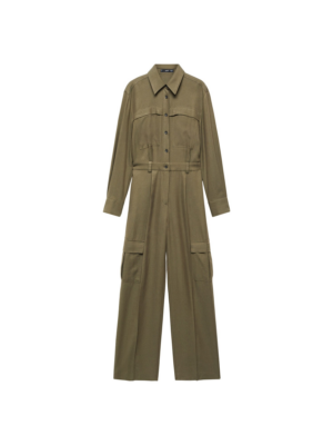MANGO Kezeslábas 'Berlina'  khaki-Ár