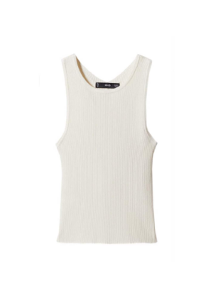 MANGO Top 'Pasi'  bézs-Ár